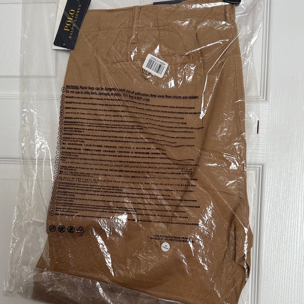 Polo by Ralph Lauren Men's Khaki (Linen and Cotton) - Picture 2 of 5
